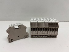 LOT OF 9 NEW OLD STOCK! WEIDMULLER 55V TERMINAL BLOCKS WDU 2.5/TC TYP K