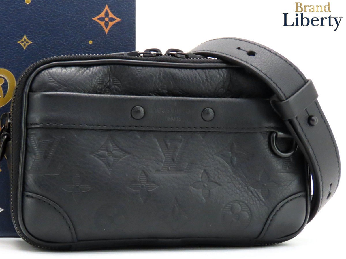 Louis Vuitton Monogram Shadow Alpha Wearable Wallet Shoulder bag