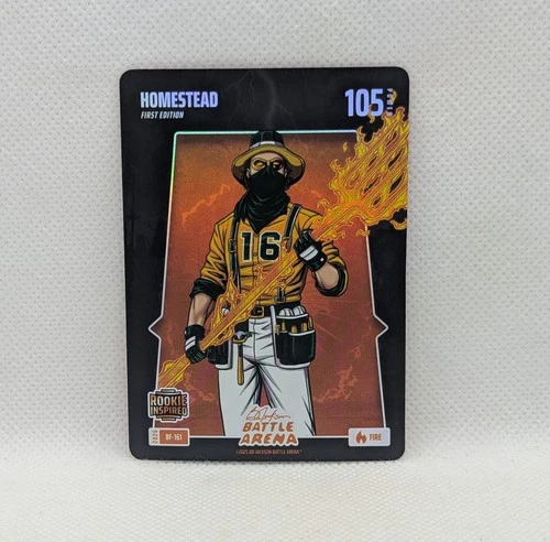 Bo Jackson Battle Arena 1st Edition - Homestead (Nick Kurtz) Rookie Foil Fire