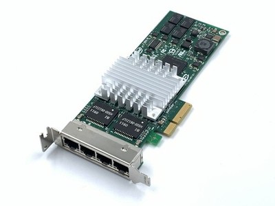 Intel I340-T4 Quad Port Gigabit Server Adapter IBM 45W1959 PCIe