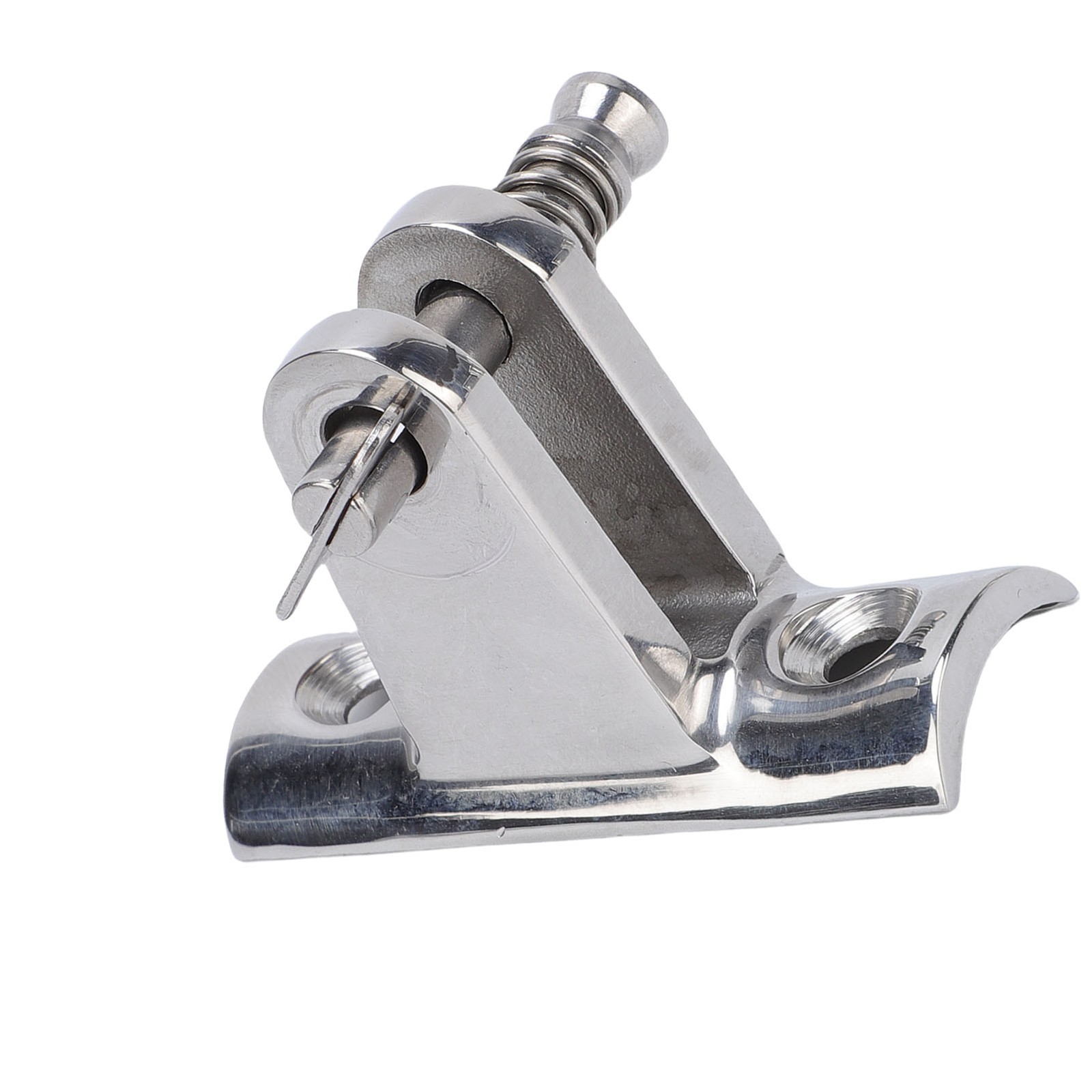 2PCS Bimini Top Deck Hinges 316 Stainless Steel Marine Boat Deck Hinge Mount For