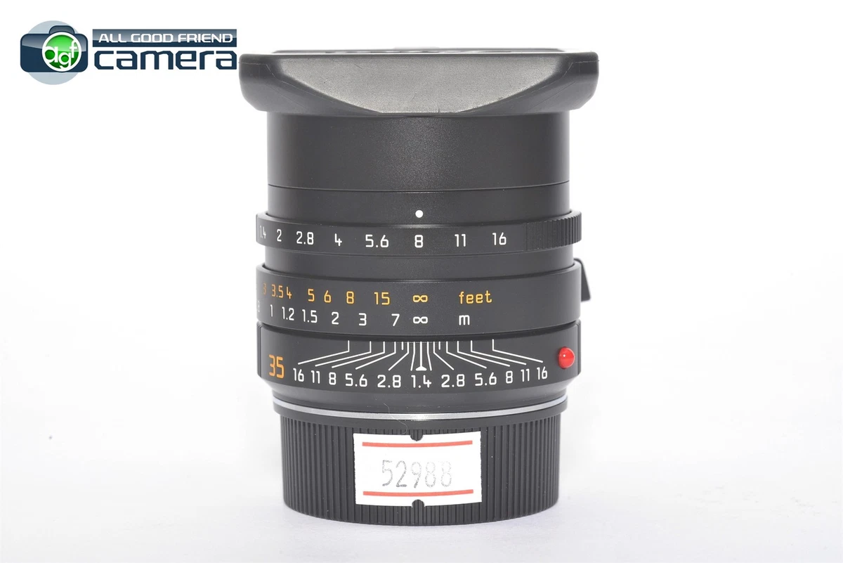 Leica SUMMILUX-M 35mm Focal f/1.4 Camera Lenses for sale - eBay