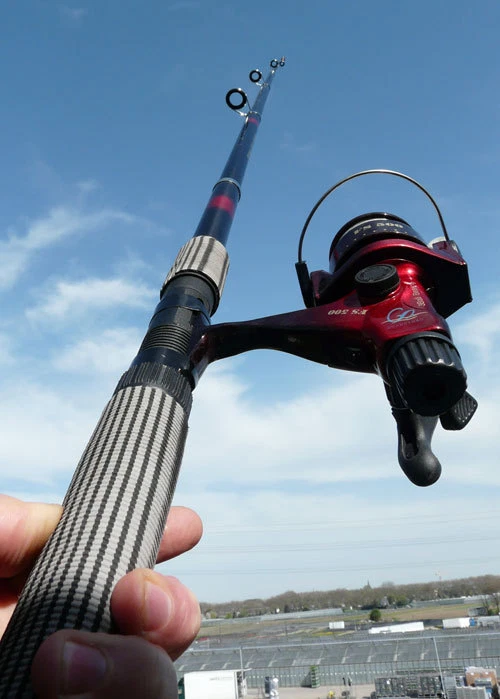 SOYTICH Rute Angelrute in verschiedene Länge, 4,5m, 3,6m, 3m, 2,7m und weitere.