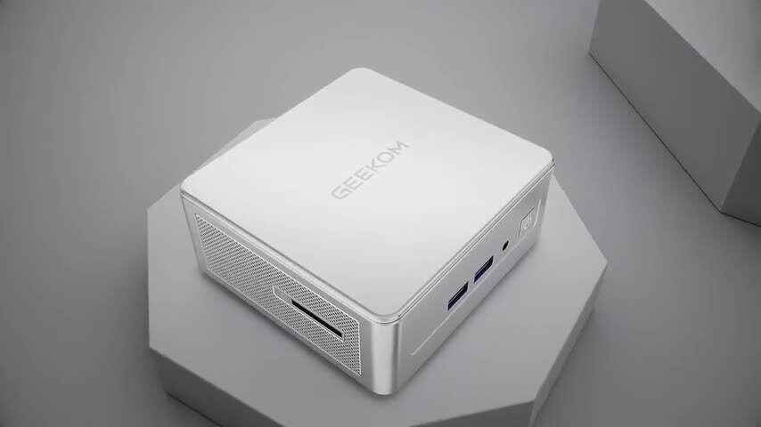 GEEKOM A8 Mini PC, AMD Ryzen 9 8945HS, 32GB RAM DDR5, 2TB GEEKOM A8 Mini PC, AMD Ryzen 9 8945HS, 32GB RAM DDR5, 2TB