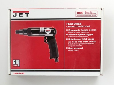 JET JSM-8672 1/4'' Positive Clutch Air Screwdriver
