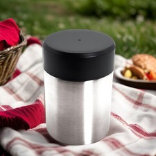 Thermobehälter 1200ml Essen Thermobehälter 1200 Ml Für Essen To Go – Mit Tasche & Löffel, 304 Edelstahl, Doppelte Kammer, Auslaufsicher