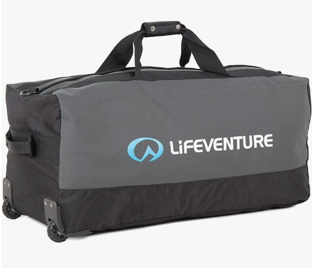 Bolsa de Lona Lifeventure Expedition con Ruedas - Gran Capacidad 120L