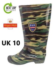 New Mens Waterproof Wellies Garden Festival Wellingtons Dog Walking UK Size 10