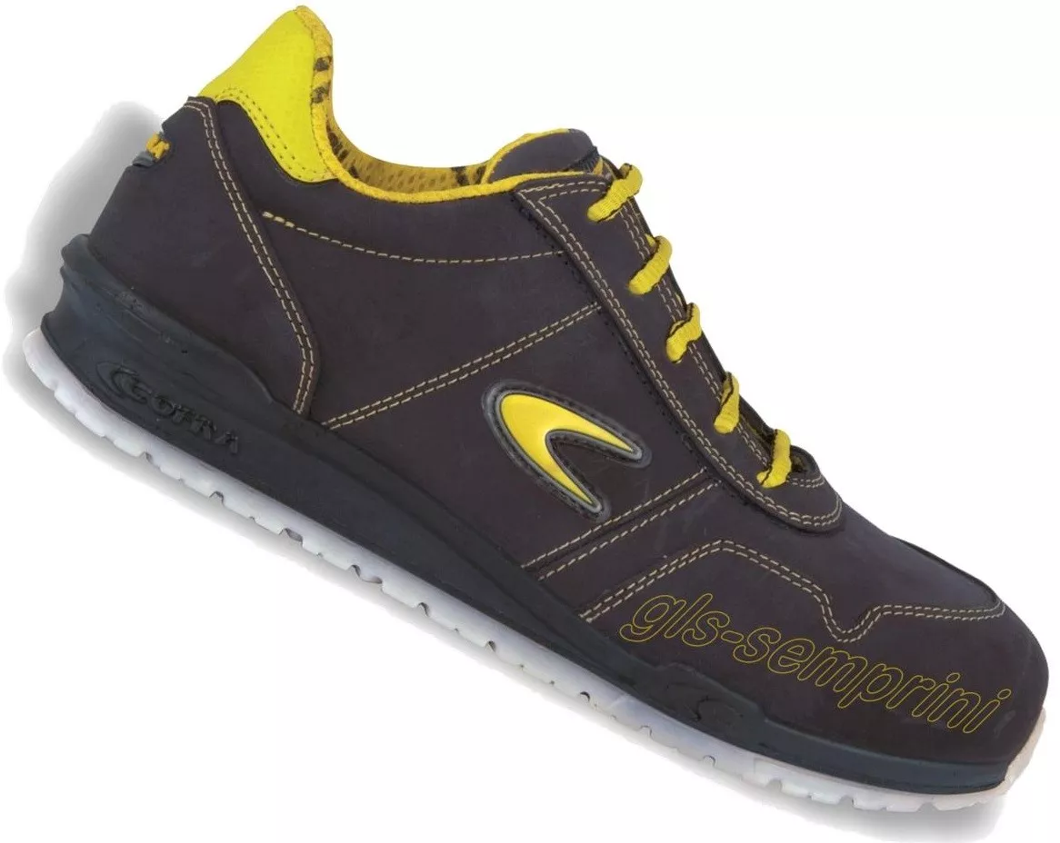 ZAPATOS CALZADO DE SEGURIDAD DE CUERO TRABAJO PLANOS COFRA PUERTA S3 SRC