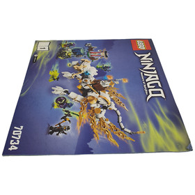 Lego 70734 Ninjago Master Wu Dragon INSTRUCTION MANUALS ONLY 2015 Retired 8+ Vgd