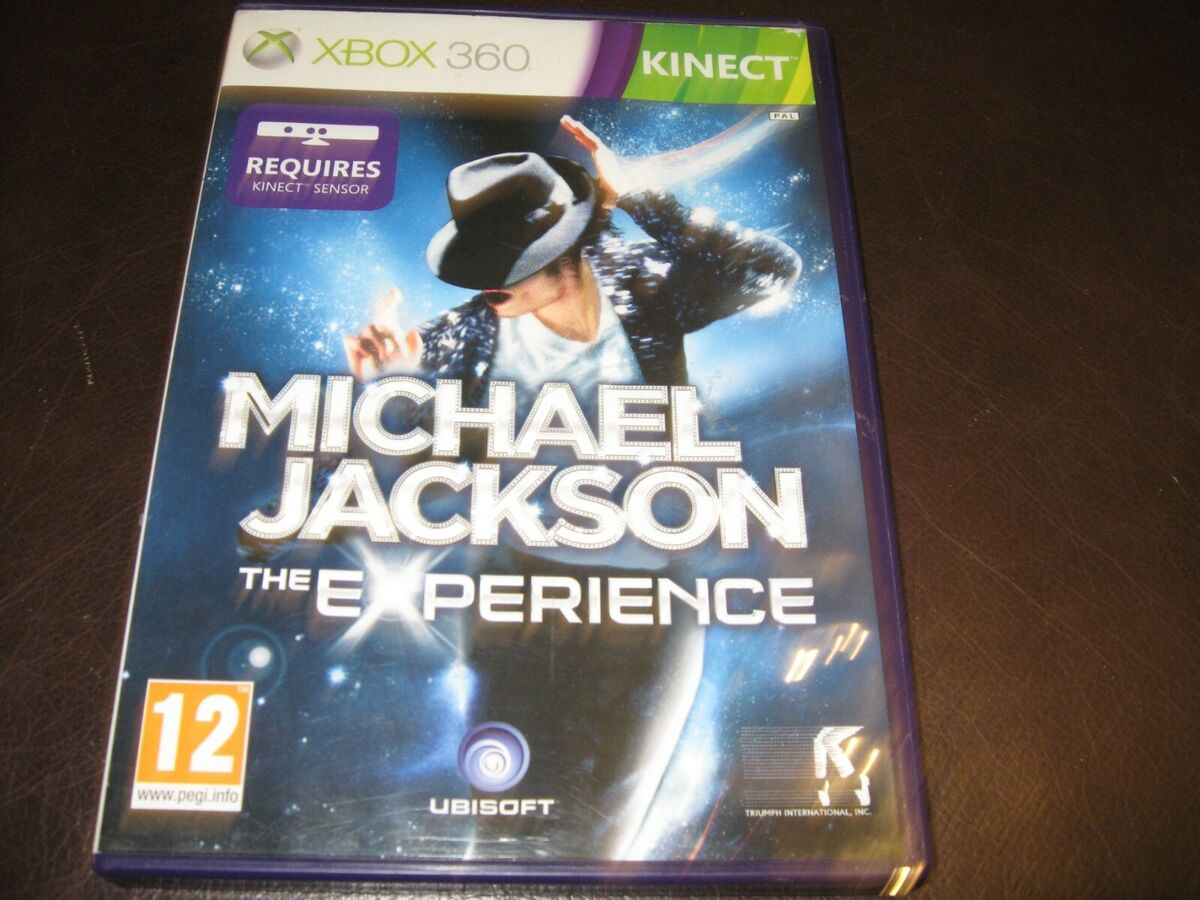 5) XBOX 360 KINECT GAMES MICHAEL JACKSON ADVENTURES HIP HOP JUST DANCE  DISNEY