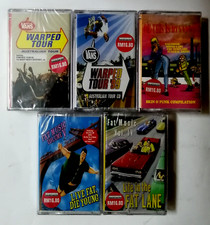 5 Skin  Punk Rock Cassette Rare Malaysia Brand New Pennywise NOFX Zararrak