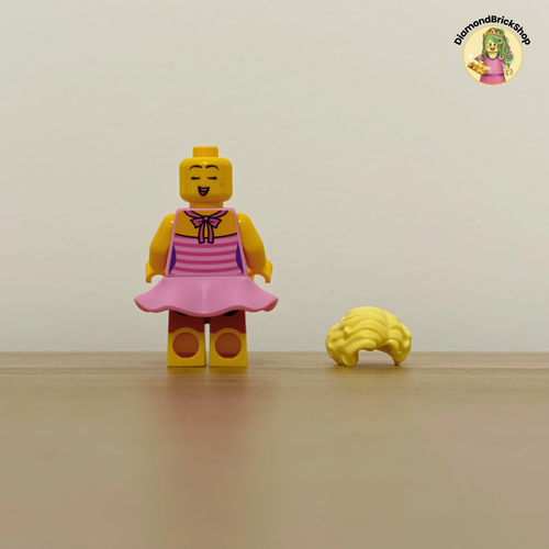 Lego Minifig Minifigure Custom La danseuse étoile Pièces authentiques NEUF - Foto 5 di 6