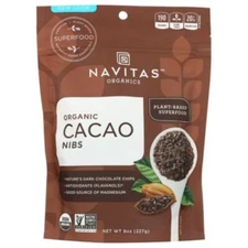 Organics Cacao Nibs 8 Oz By Navitas Organics