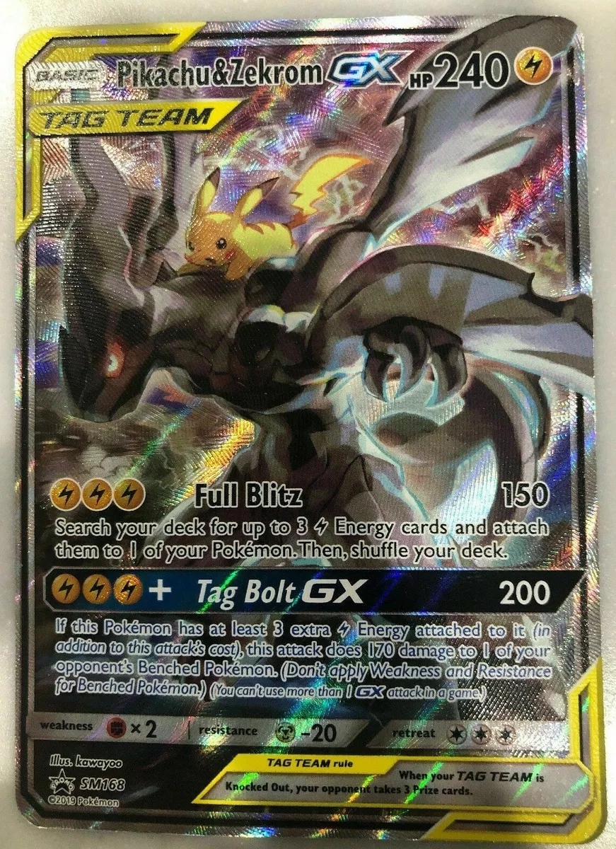 pikachu & zekrom gx Values - MAVIN