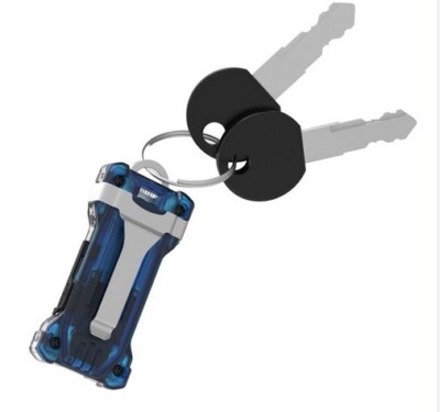 Armytek Zippy Extended Set Blau Taschenlampe Schlüsselanhänger Hundelicht 