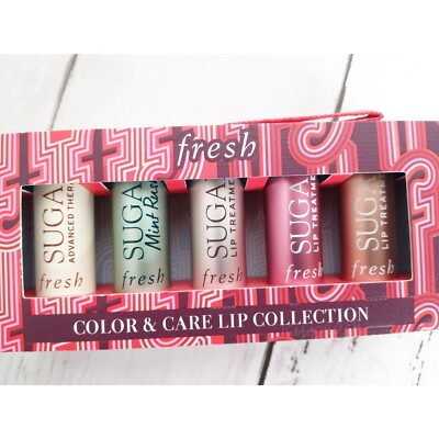 Fresh Color & Care Lip Collection NIB Tinted Lip Balm Advanced Therapy Mint Rush