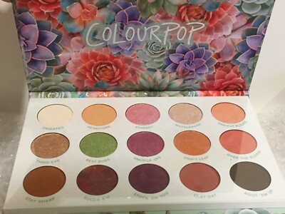 ColourPop GARDEN VARIETY Eyeshadow Palette BNIB
