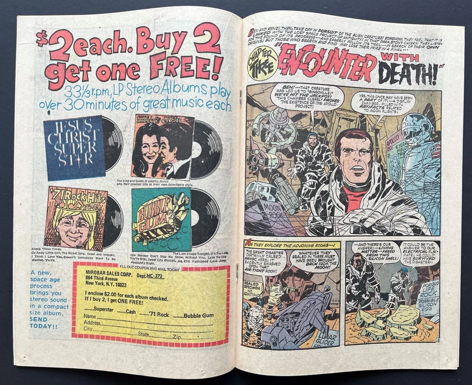 Kamandi The Last Boy on Earth (DC) Vol 1  Issue# 3 Feb 1973 VG/Fine condition - Image 3 of 4