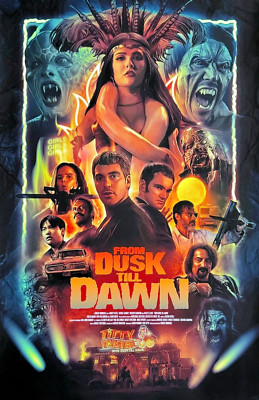 Dusk Till Dawn 11'' x 17'' Collector's Movie Poster ( T4 )