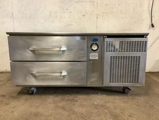 Chefs base Grill Base Randell 20048SC 2 drawer refrigeration 120V TESTED