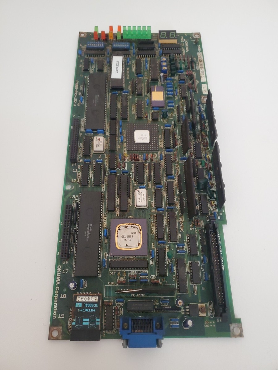 Okuma E4809-045-152-A Circuit Board VAC III CPU Board For Parts Or