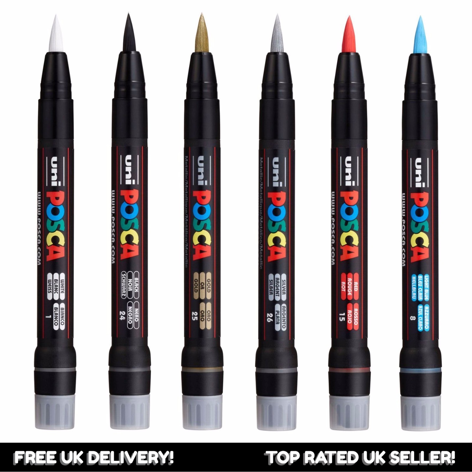 Universale posca PCF-350 Pittura Evidenziatore - 6 Penna Set Di Migliore Venduti