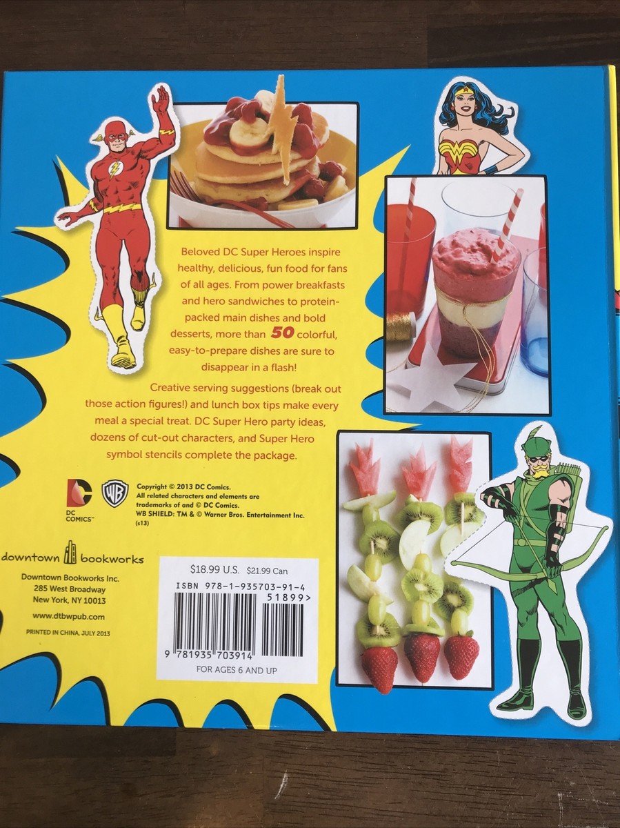 洋書 DC Super Heroes Super Healthy Cook Book Amazon.com: DC Super Heroes Super Healthy Cook Book