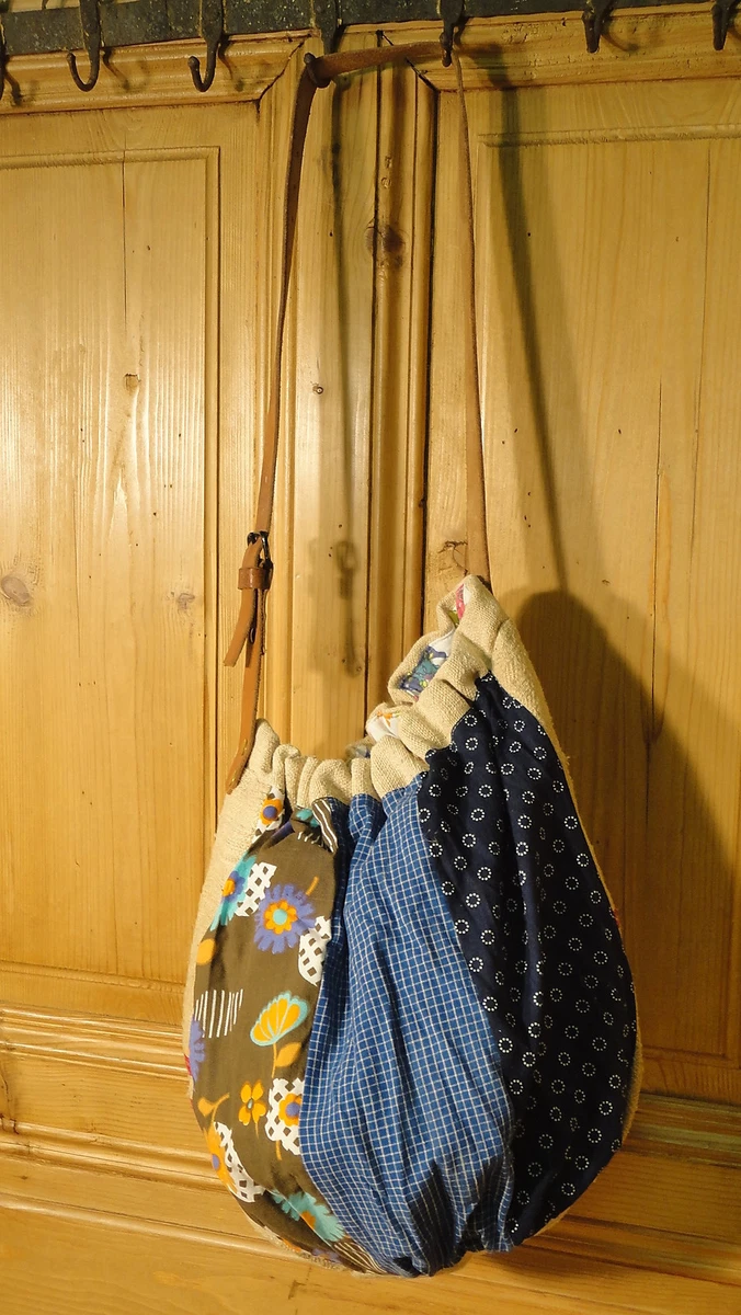 Antique European Grain Sack Tote Bag Book Bag Ipad Bag Purse. 4460