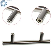 6 Inches Stainless Steel T Furniture Handle For Kitchen Cabinet Doors 50 Pcs