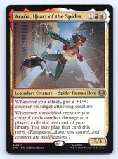 Arana, Heart of the Spider 123 Rare Marvel's Spider-Man Magic: The Gathering NM