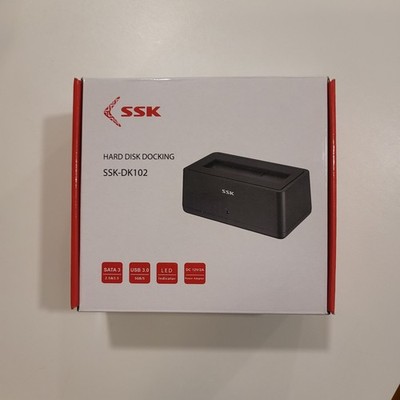 SSK USB 3.0 2.5/3.5 Hard Disk Dock (SSK-DK102)