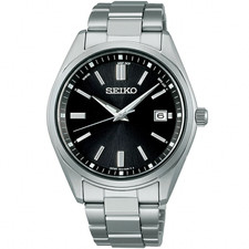 Montre Homme SEIKO Selection SBTM323 Noir Solar Atomic Radio Neuve En Boîte J...