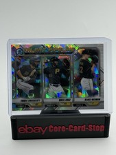 ONeil Cruz/Weiman/Swaggerty 2021 Bowman Talent Pipeline Atomic Refractor /150