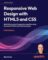Responsive Web Design With HTML5 And CSS - Fifth Edition | Ben Frain | Buch