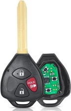 Upgraded Remote Key Fob 303MHz 4C for Tacoma 1995-2004 1 - Black Plastic 1