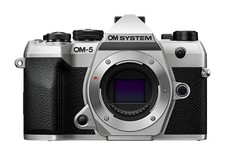 OM SYSTEM OM-5 Mark II Silver Body 4K Camera