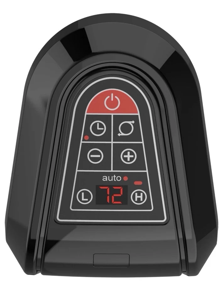 Lasko 1500W Ceramic Tower Space Heater with Remote, CT16670, Black - Image 4 of 4