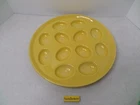 HLC Fiestaware Fiesta 13” Deviled Egg Tray Plate Platter Sunflower Yellow