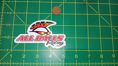 ALL BALLS RACING STICKER DECAL OLD STOCK ORIGINAL