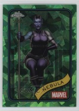 2025 Topps Chrome Marvel Comics Sapphire Green 57/99 Nebula #167 1i3m