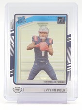 JA'LYNN POLK 2024 CLEARLY DONRUSS RATED ROOKIE #69 PATRIOTS FOOTBALL Q3976