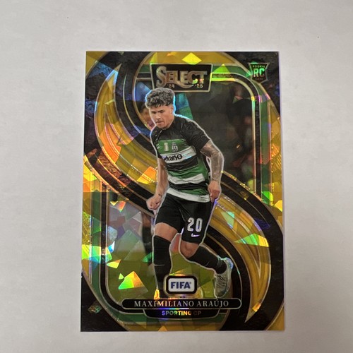 2024-25 Panini Select Fifa - Mezzanine Maximiliano Araujo #148 Gold Prizm 02/10