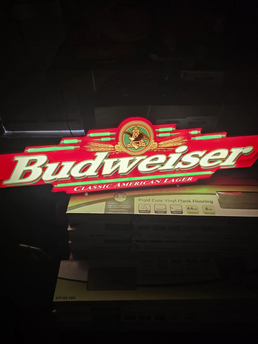 Vintage Budweiser Bar Light for sale | eBay