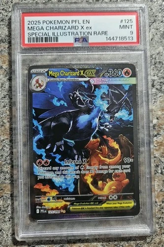 Pokémon TCG Charizard EX 125/094 Special Illustration Rare ENG PSA 9 MINT