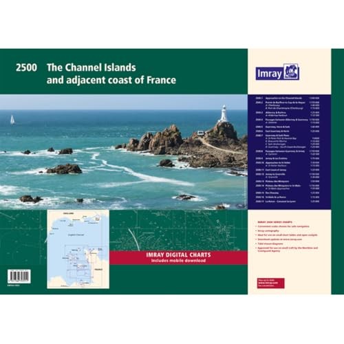 2500 The Channel Islands and adjacent coast of France Chart P... - - Image 2