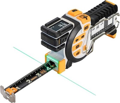 Digital Tape Measure REEKON T1 Tomahawk Green Laser