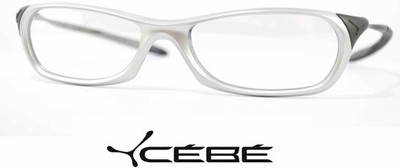 CEBE Brille 0859 0543 135 53-16 I5 Hell Grau Ski Alpin Sport Modele Depose