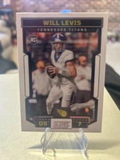 2023 Score #303 Will Levis Rookie! Titans! 2 Card Min! Read Description!
