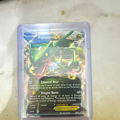 Pokémon TCG Rayquaza EX BW47 Black & White Promo Holo Eng 170HP